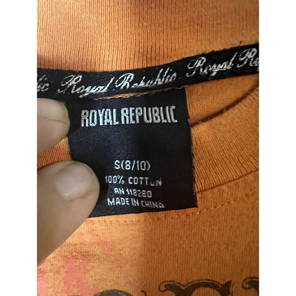 Royal Republic Boys Small Tshirt - Picture 3 of 3